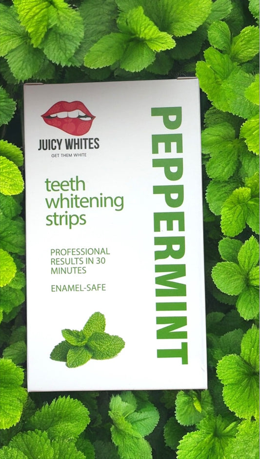 Juicy Whites Peppermint Teeth Whitening Strips