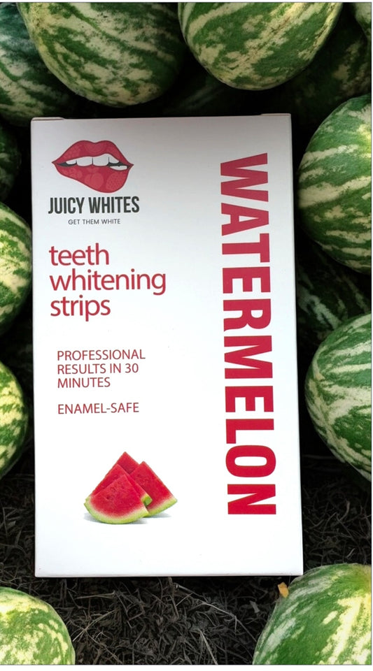 Juicy Whites Watermelon Teeth Whitening Strips